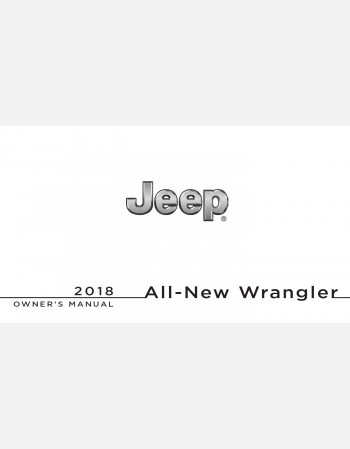 jeep wrangler 2018 owners manual